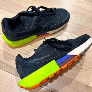 Nike React black/neon sneakers